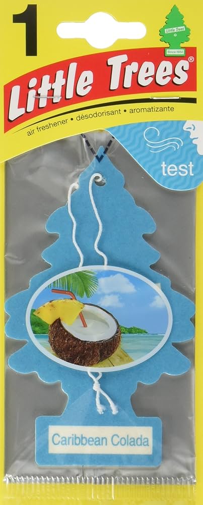 Little Trees - Car Fresheners Caribbean Colada Singles - 1/24pk