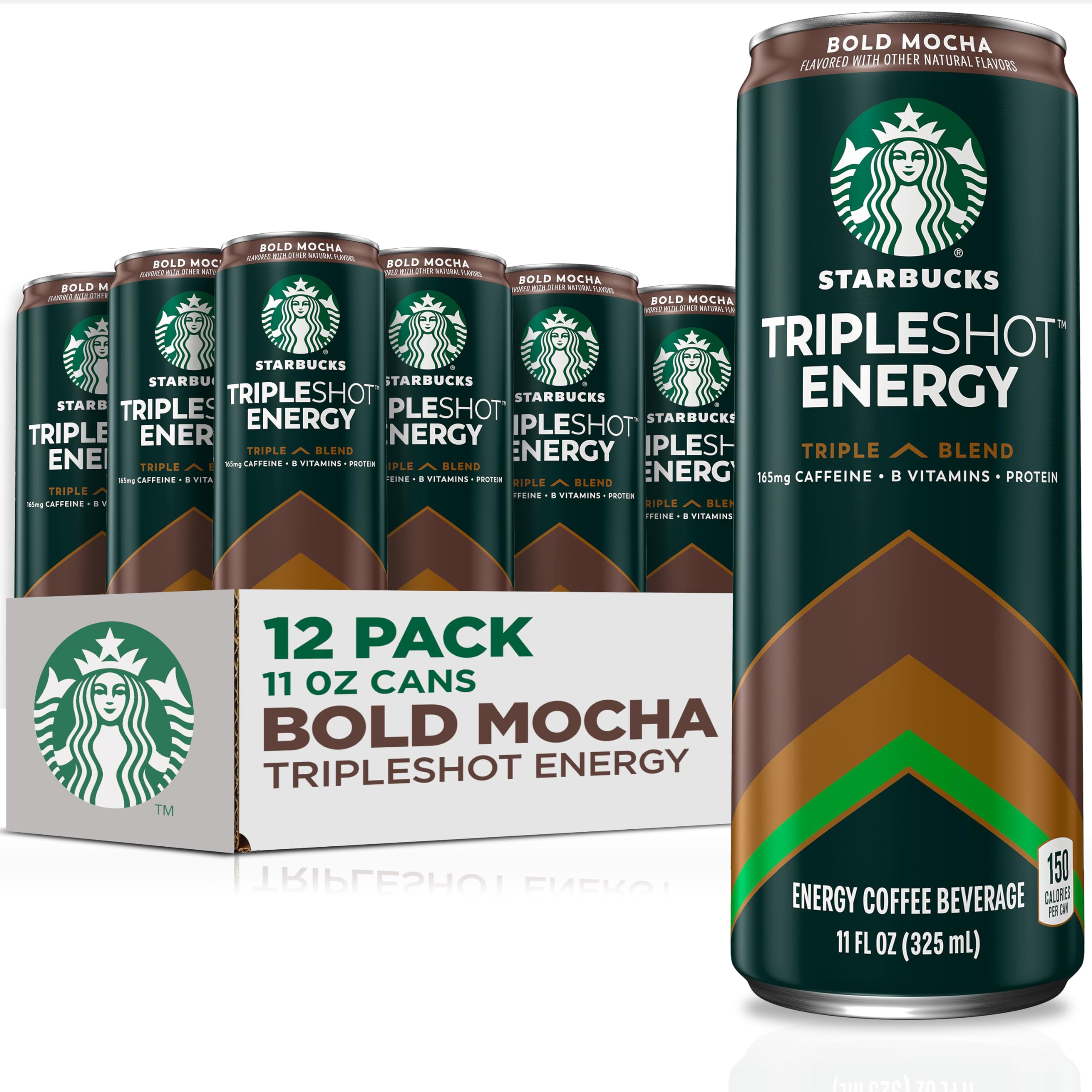 Starbucks - Triple Shot Coffee Bold Mocha - 12/11oz