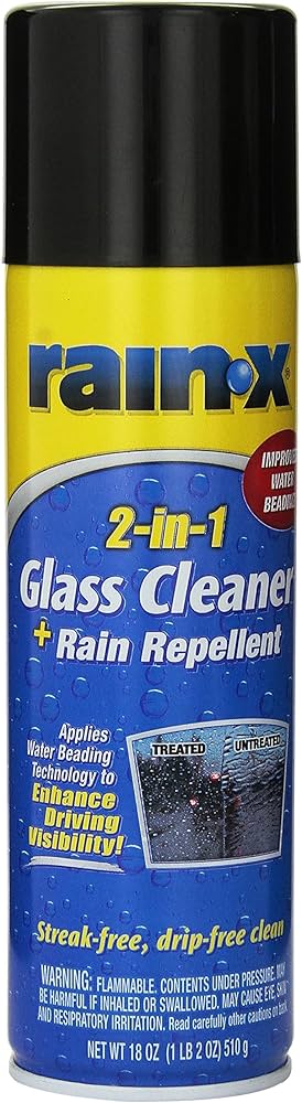 Rain X - 2 In 1 Foaming Glass Cleaner - 6/18oz