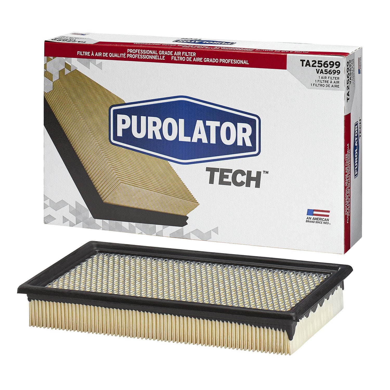 Purolator - Filtro de aire TA25699 (unidad única)