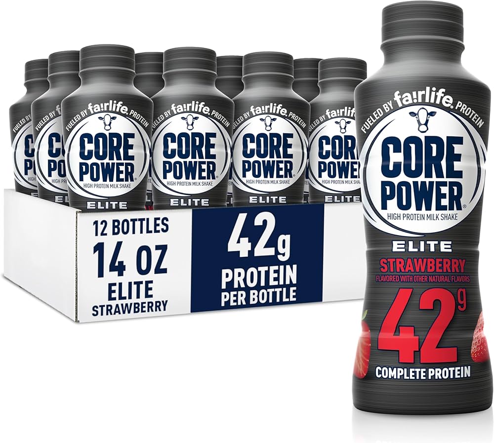 Core Power - 42g Strawberry Elite - 12/14oz