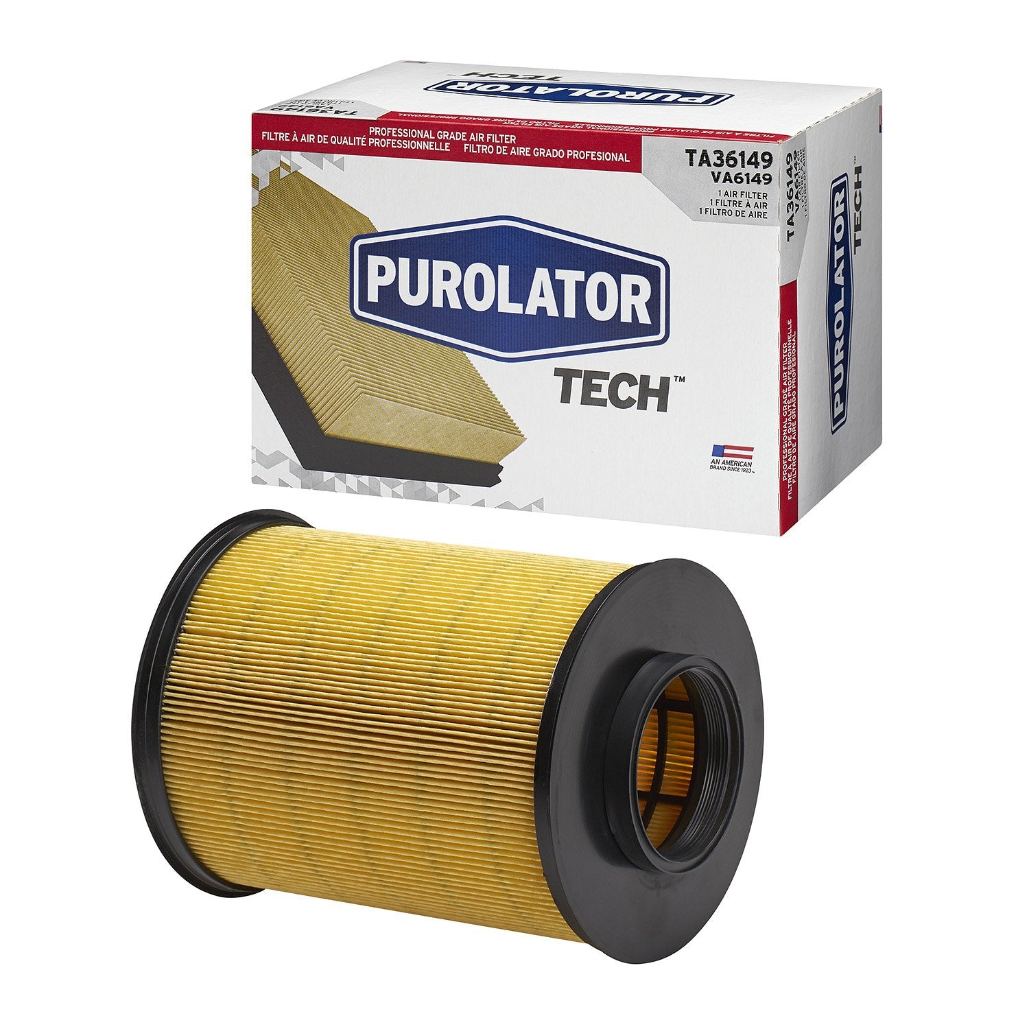 Purolator - Filtro de aire TA36149 (unidad única)