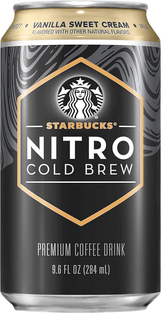 Starbucks - Nitro Cold Brew Vanilla Sweet Cream - 12/9.6oz