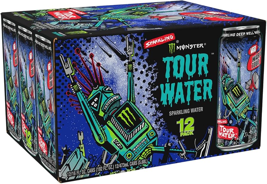 Monster - Sparkling Tour Water Deep Well - 24/19.2oz