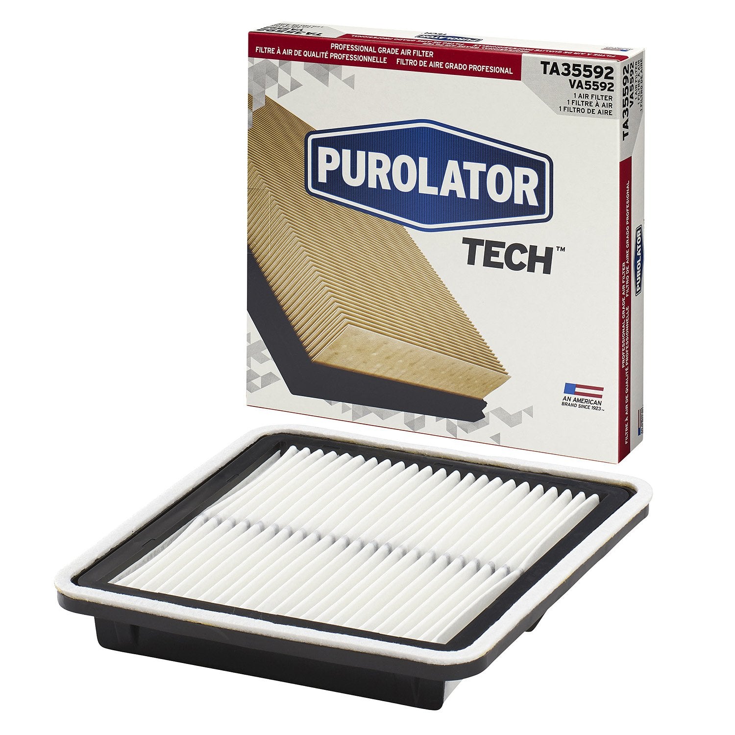 Purolator - Filtro de aire TA35592 (unidad única)