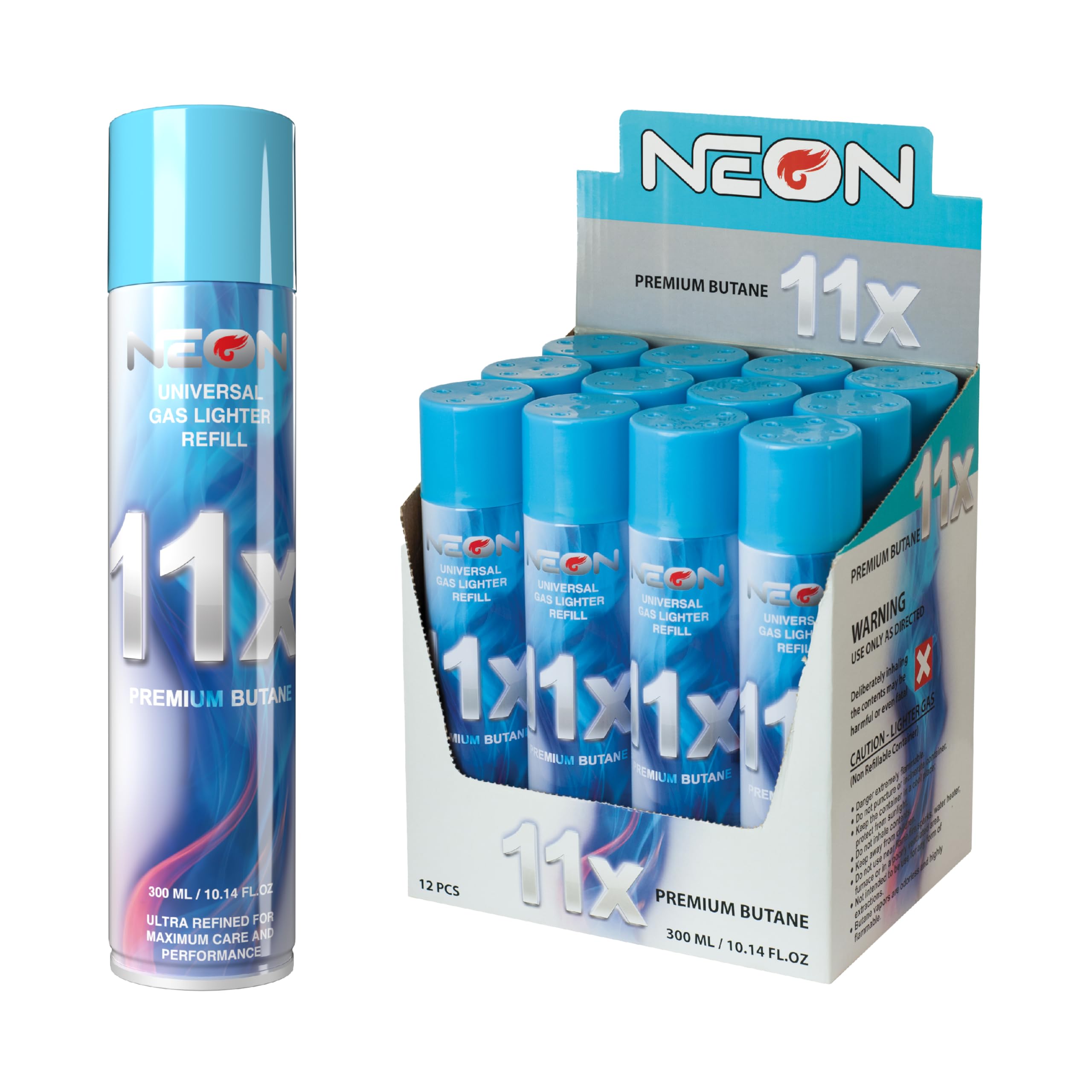 Neón - 11X Butano - 12/300ml