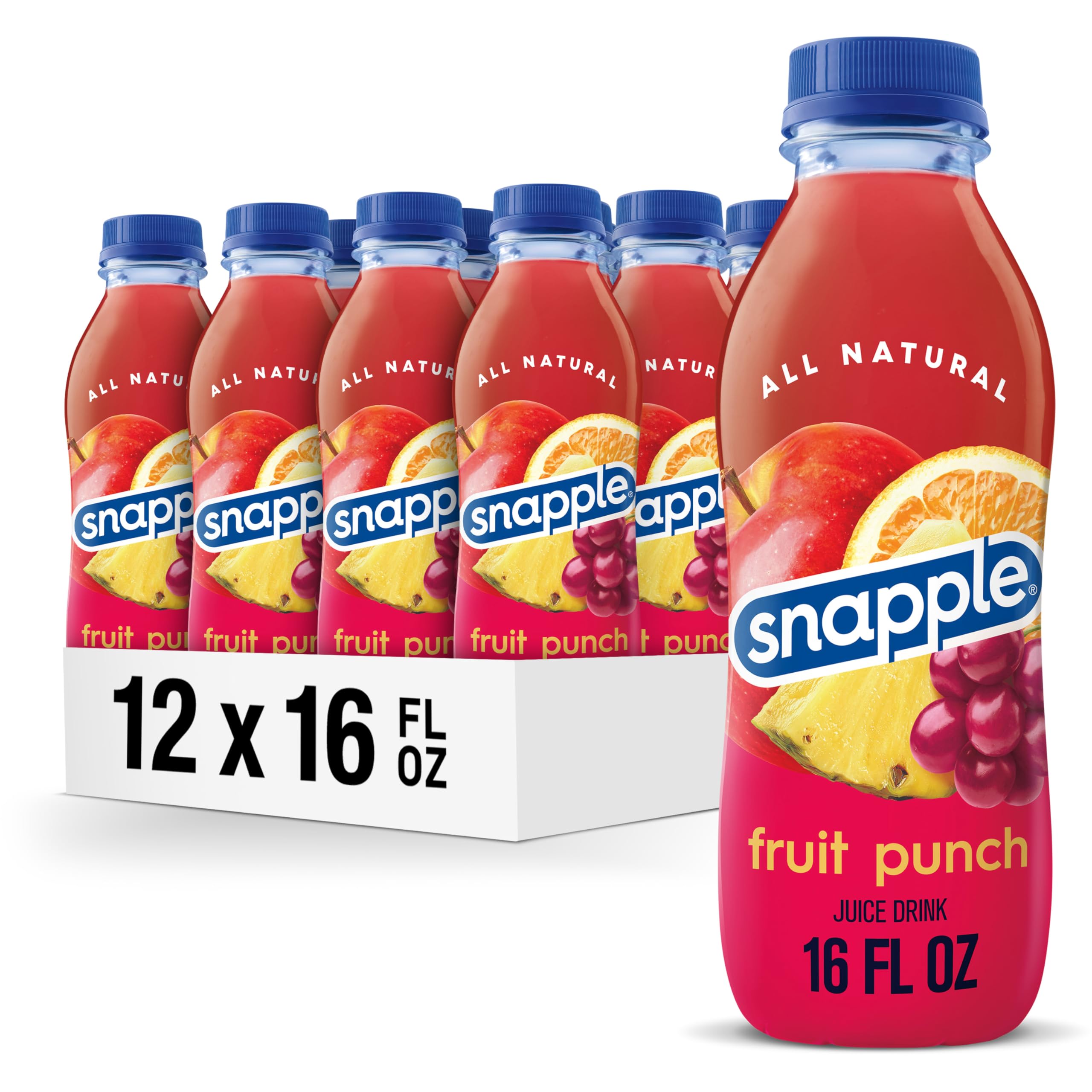 Snapple - Fruit Punch - 12/16oz