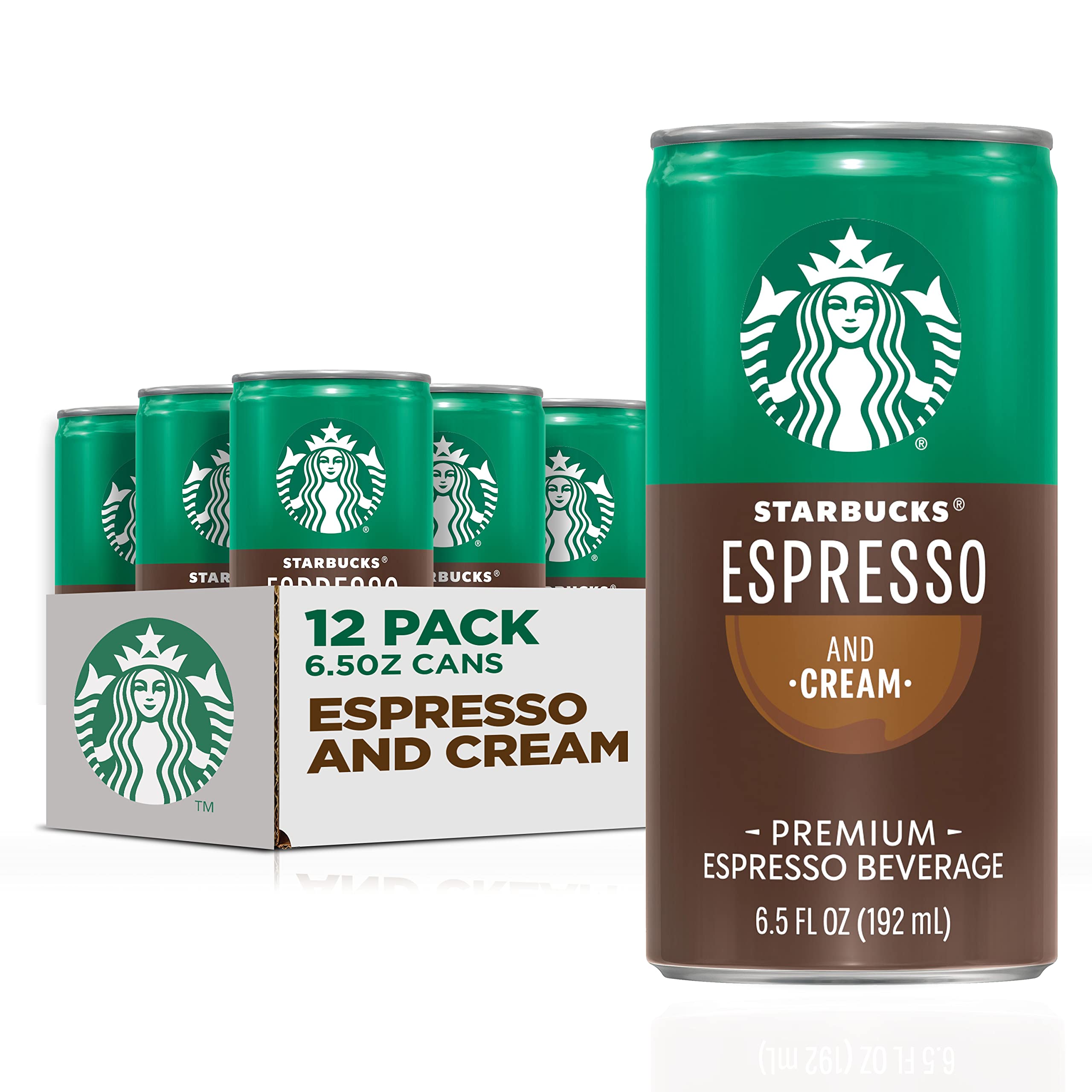 Starbucks - Double Shot Espresso & Cream - 12/6.5oz