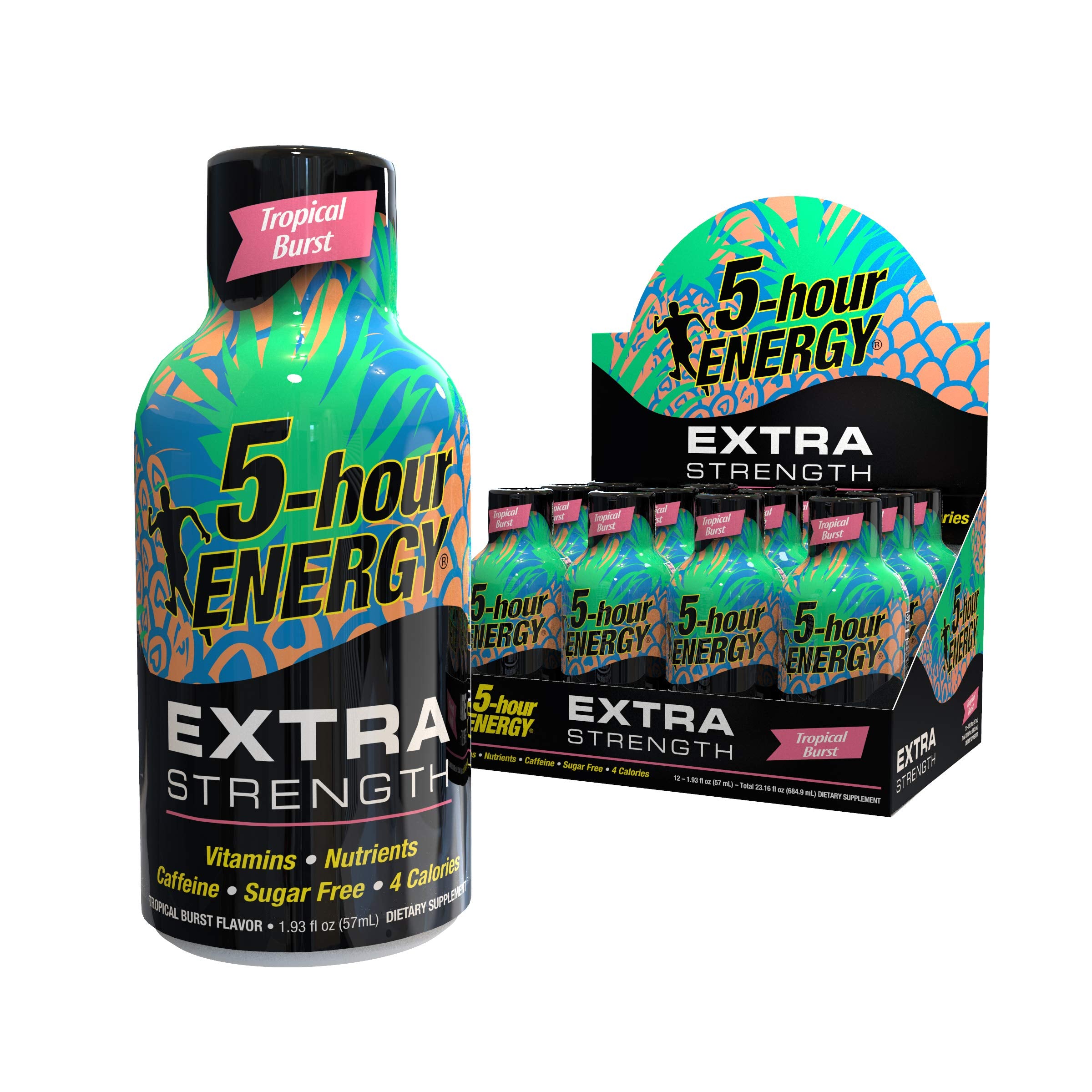 5 Hour - Extra Strength Tropical Burst - 12/2oz