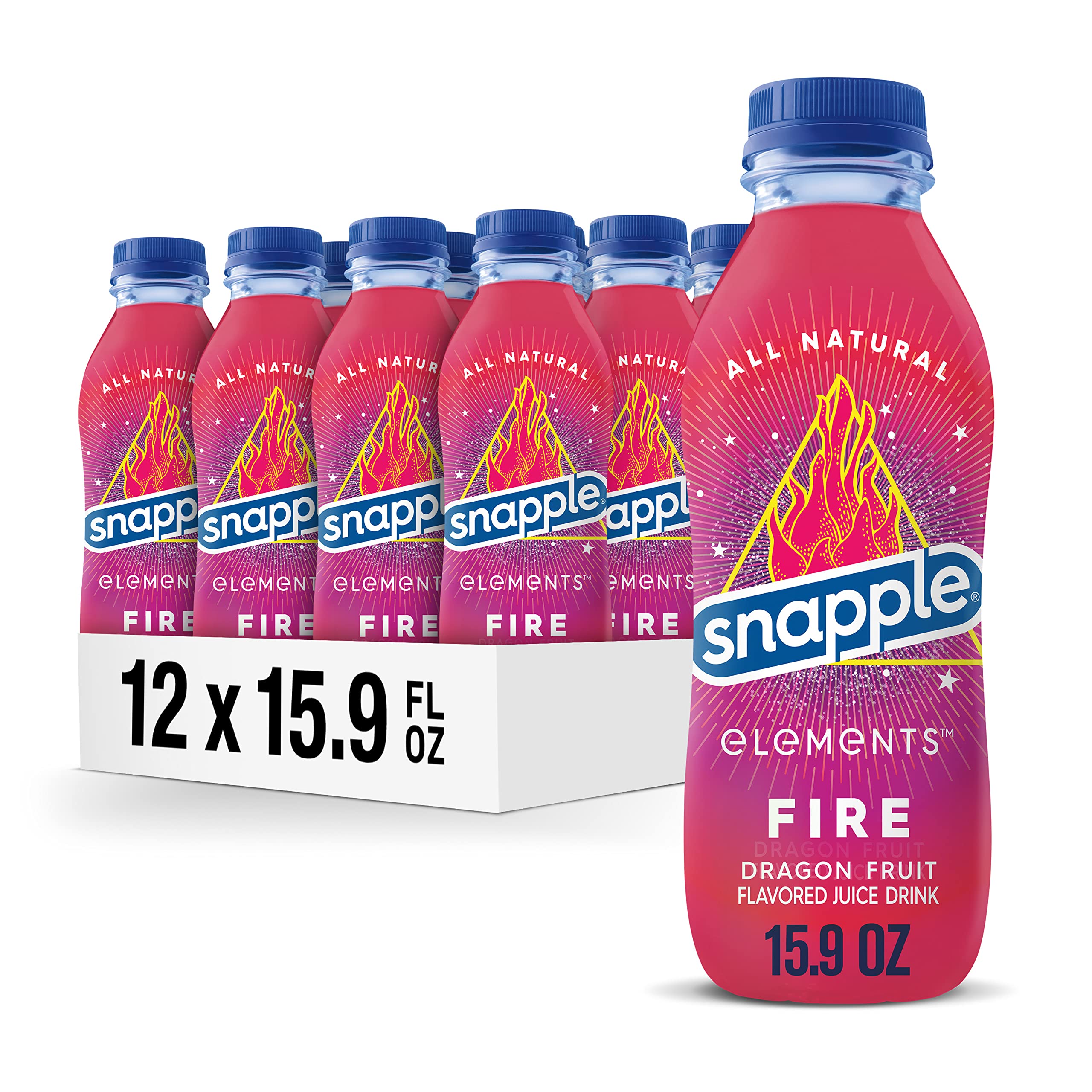 Snapple - Elements Fire Dragon Fruit - 12/16oz