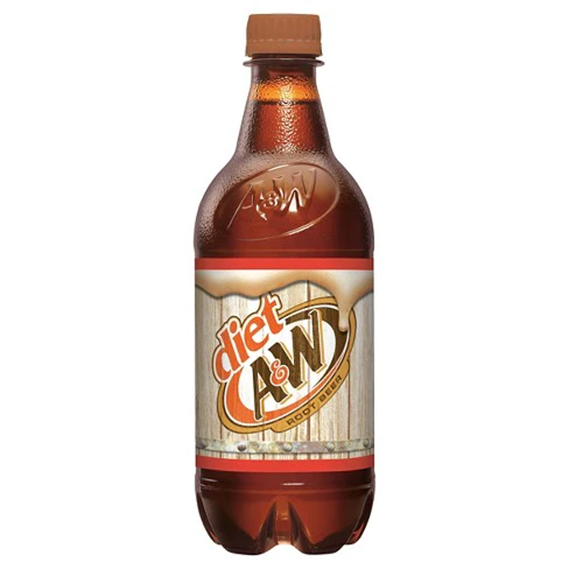 A & W - Diet Root Beer - 24/20oz