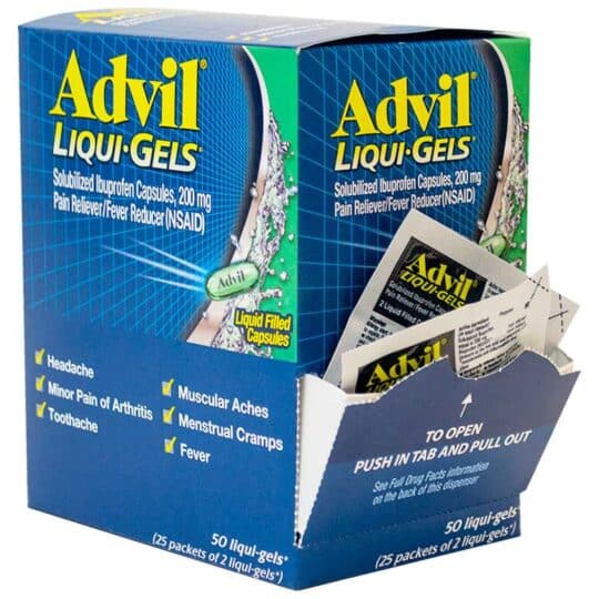 Advil - Liquid Gel Capsules- 25/2ct