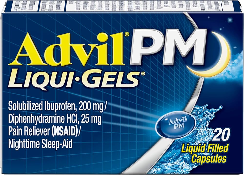 Advil - PM Caplets - 25/2ct