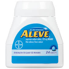 Aleve - 24 Caplets Bottle 220mg - Single