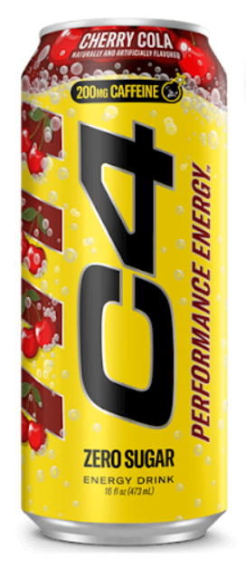 C4 - Cereza de medianoche sin azúcar - 12/16oz