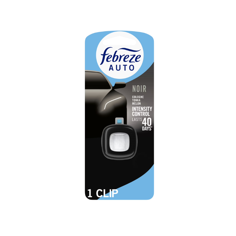 Febreze - Car Vent Clip Noir - 1/8pk