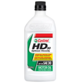 Castrol - HD Motor Oil SAE 30  - 6/1qt