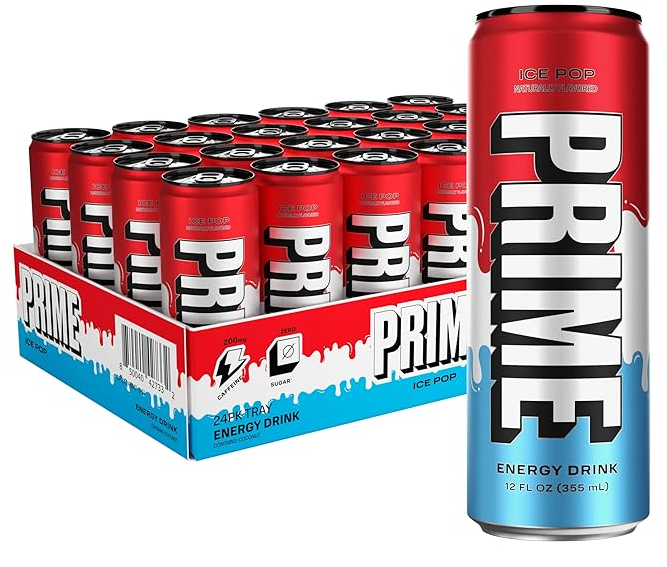 Prime - Ice Pop cans - 24/12oz