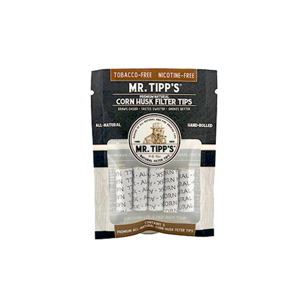 Mr. Tipps - Corn Husk Filter Tip Display - 15/5pk
