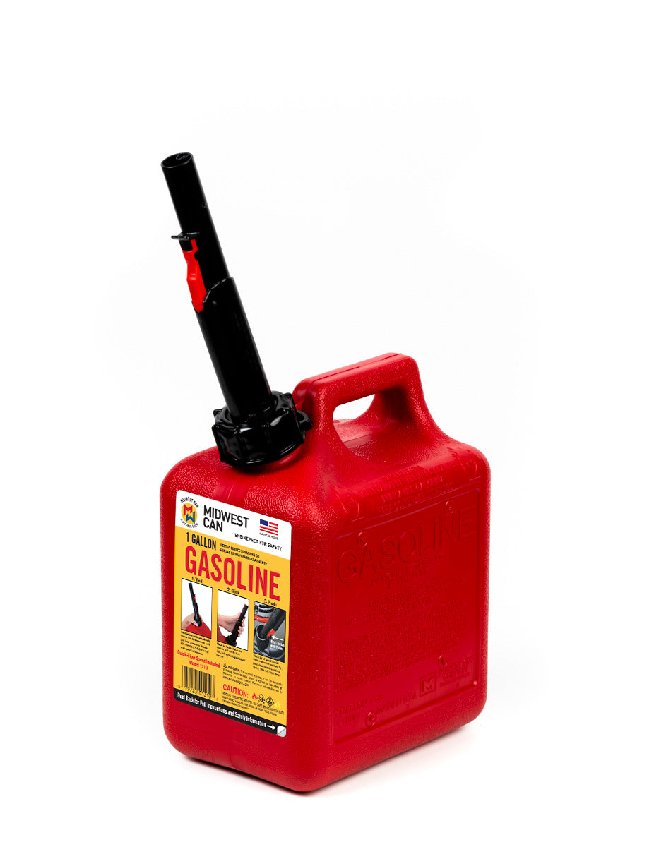 Midwest - Export Only Red Gas Can - 12/1Gal