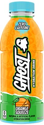 Ghost - Bebida hidratante de naranja exprimida - 12/16,9 oz