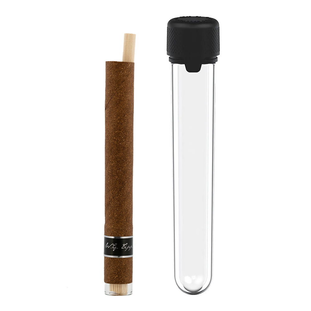 Mr. Tipps - 2GM Display Hemp Blunt With Corn Husk & Glass Filter Tip - 24ct