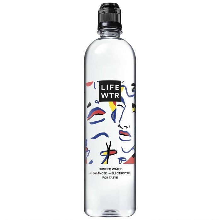 LifeWtr - Premium Purified Water Sports Cap - 12/700ml