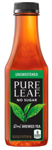 Lipton - Pure Leaf Unsweetened Brewed Tea- 12/18.5oz