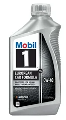 Mobil 1 - Fórmula avanzada sintética para automóviles europeos 0W40 - 6/1 qt