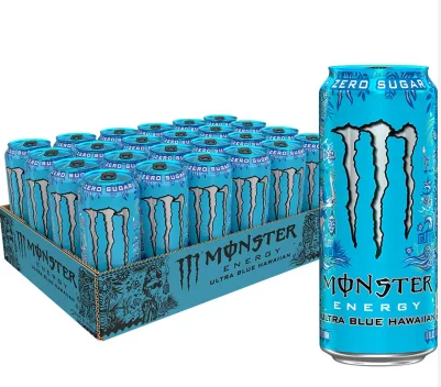 Monster - Ultra Blue Hawaiian - 24/16oz