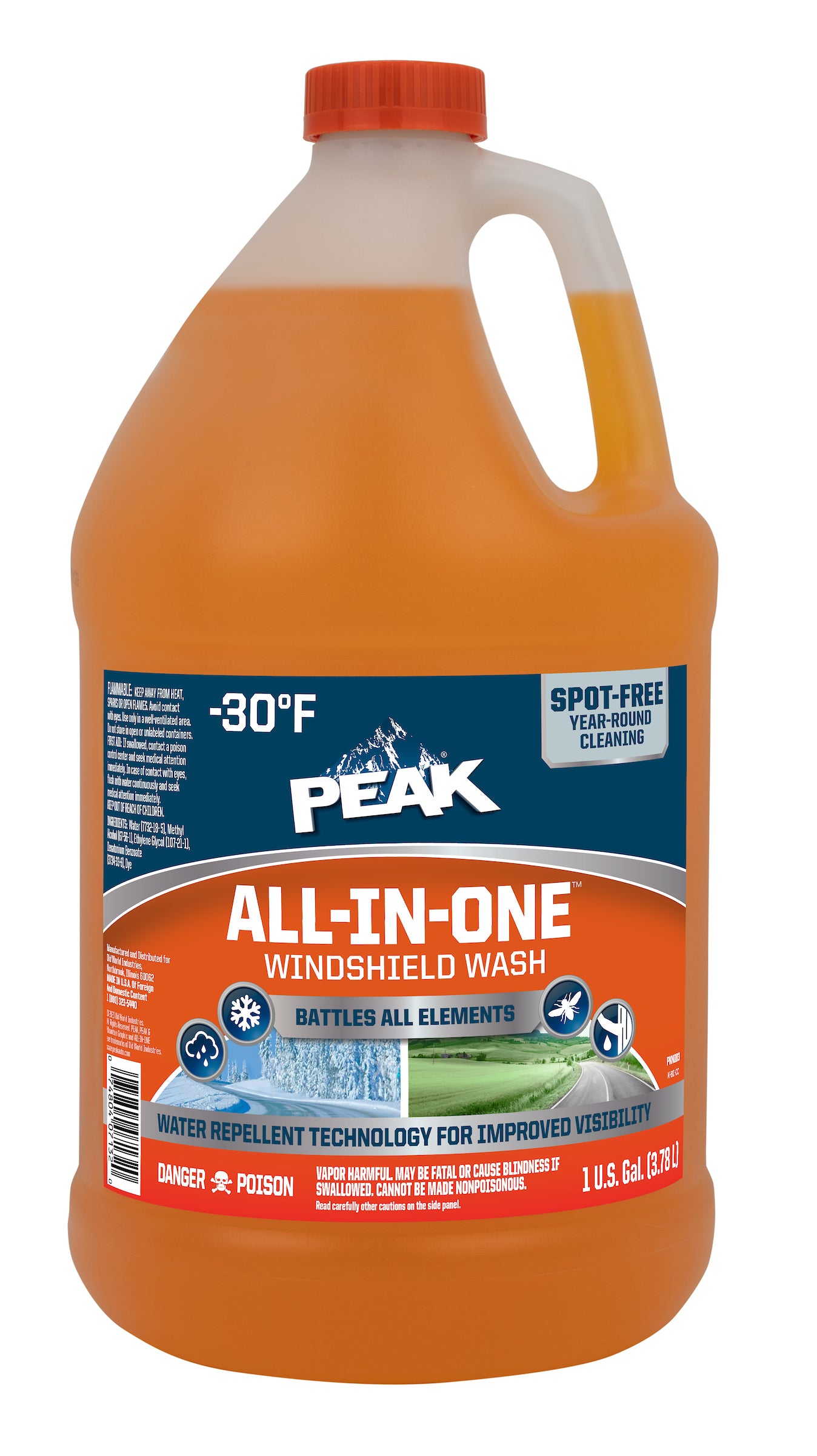 PEAK - -30 Windshield Wash All in One - 6/1Gal