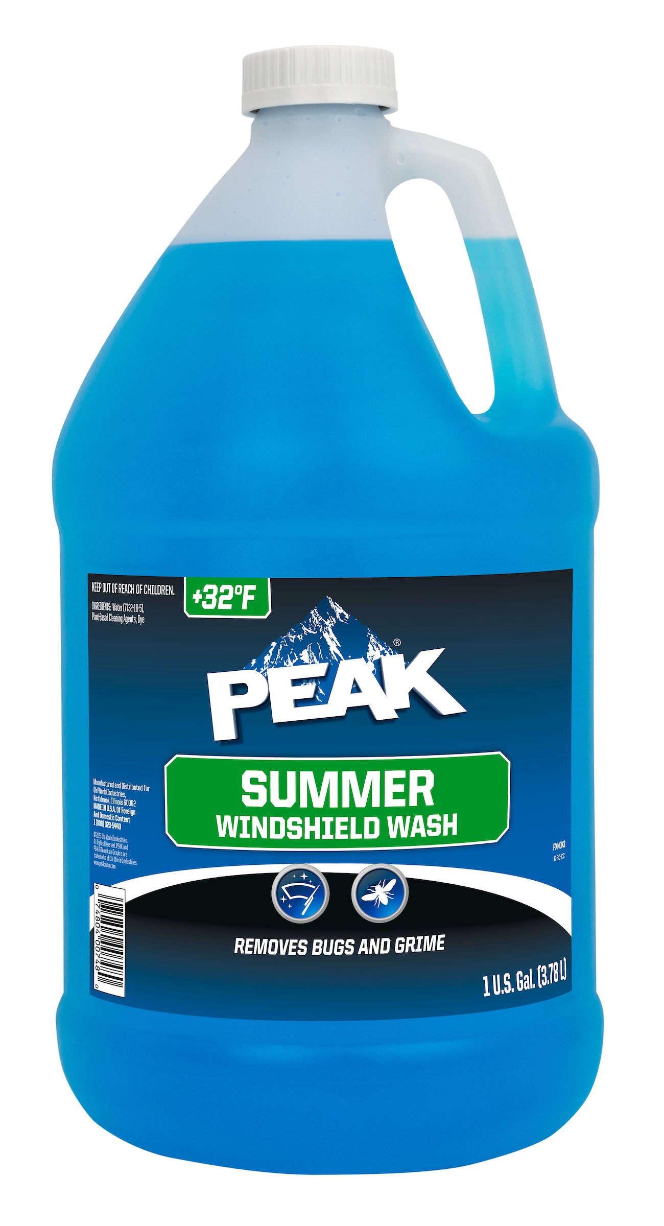 PEAK - Plus 32 SUMMER BLEND Windshield Wash - 6/1Gal