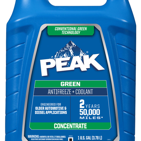 PEAK - Conventional Green Full Strength Antifreeze - 6/1Gal