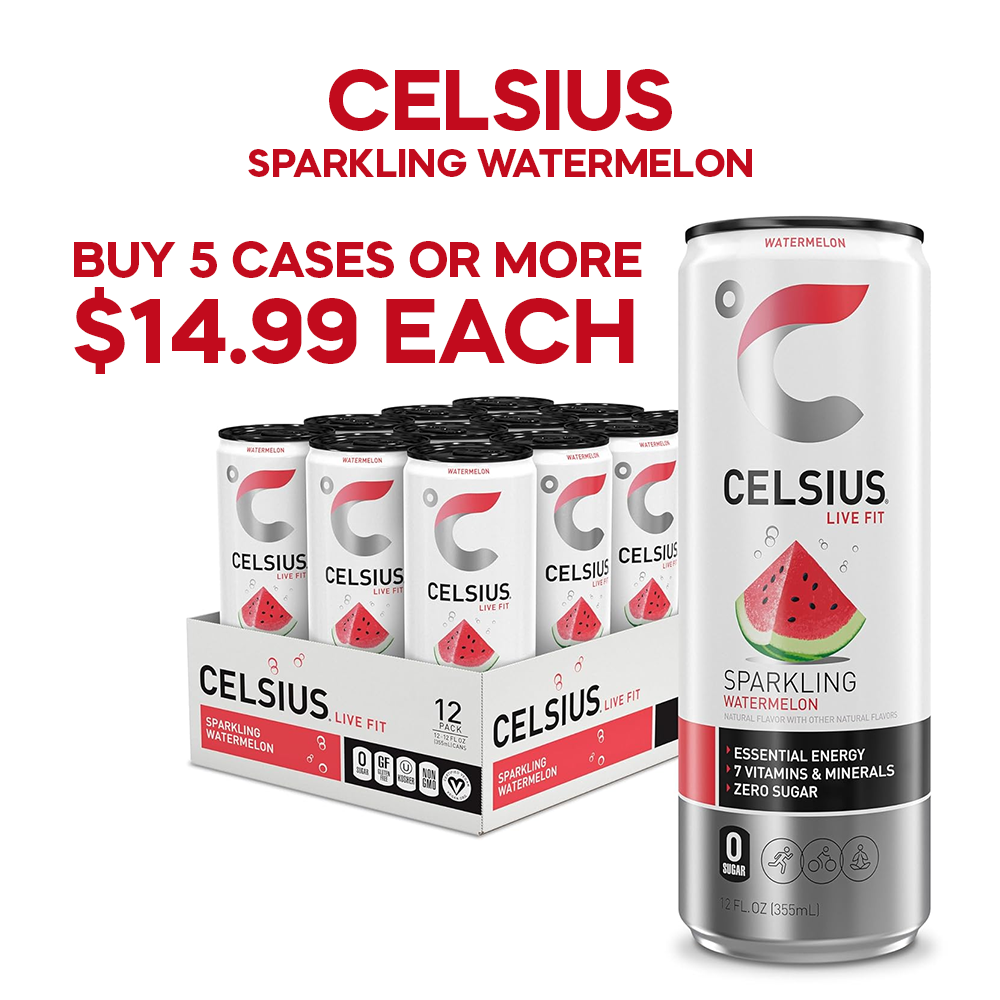 Celsius - Sparkling Watermelon - 12/12oz