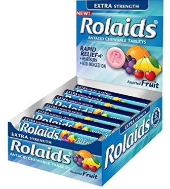 Rolaids - Extra Strength Assorted Fruit - 1/12ct