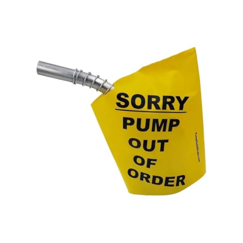 Fuel Pump Out of Service Bag - 1/24ct
