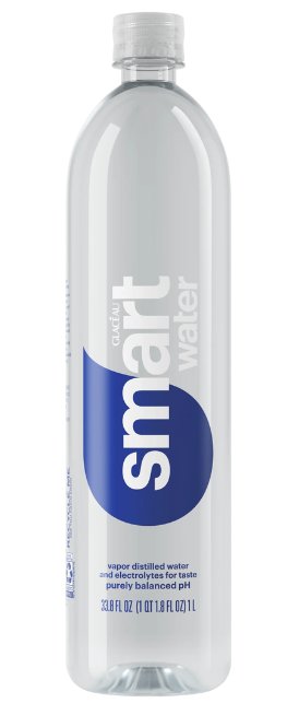 Smart Water - Premium Vapor Distilled Water - 15/33.8oz