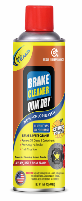 ALL TEMP - Quik Dry Citrus Brake Cleaner 16.9 oz - 12/1 Case