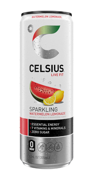 Celsius - Sparkling Watermelon Lemonade - 12/12oz