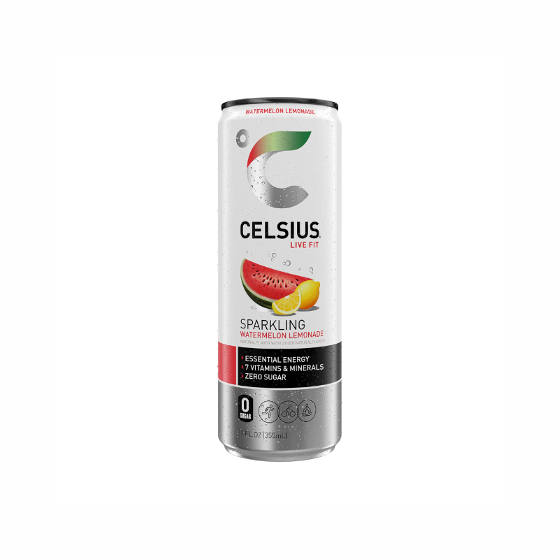 Celsius - Sparkling Watermelon Lemonade - 12/12oz