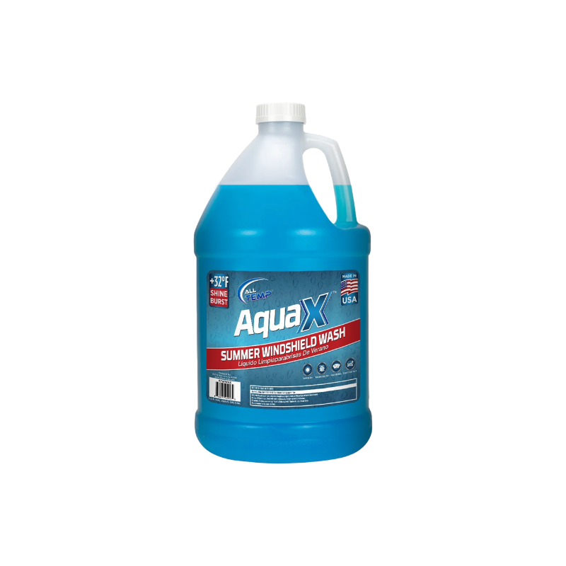 All Temp - AquaX Summer Windshield Wash +32F - 6/1gal