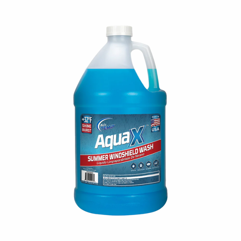 All Temp - AquaX Summer Windshield Wash +32F - 6/1gal