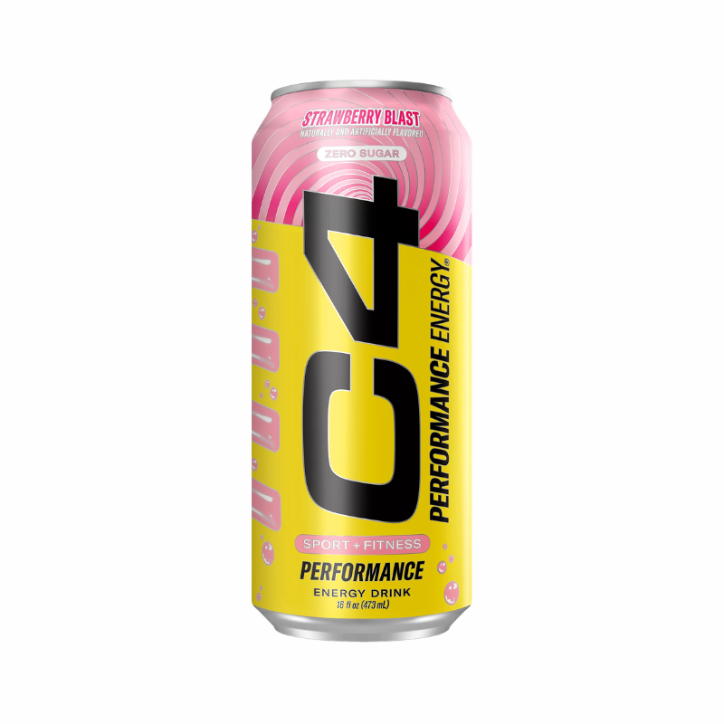 C4 - Energy Strawberry Blast - 12/16oz