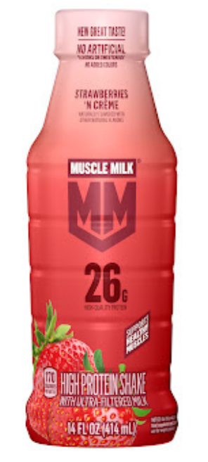 Muscle Milk - 26g Strawberries N Creme - 12/14oz