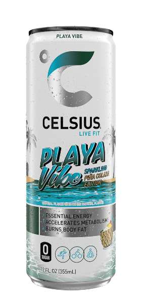 Celsius - Guayaba con sabor a fresa espumosa - 12/12 oz