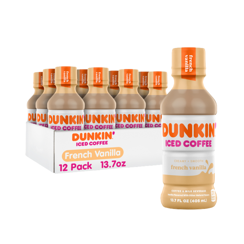Dunkin - Iced Coffee French Vanila - 12/13.7oz