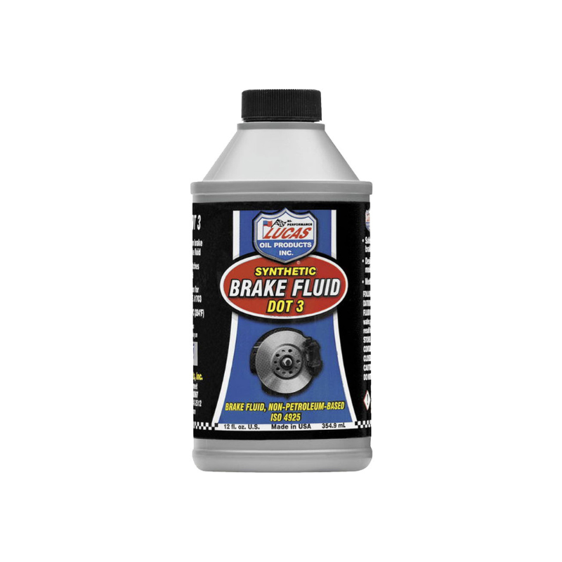 Lucas - DOT 3 Synthetic Brake Fluid - 12/12oz