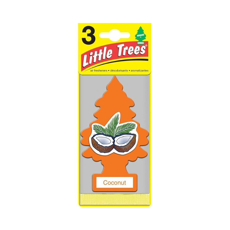 Little Trees - Car Fresheners Coconut - 8/3pk