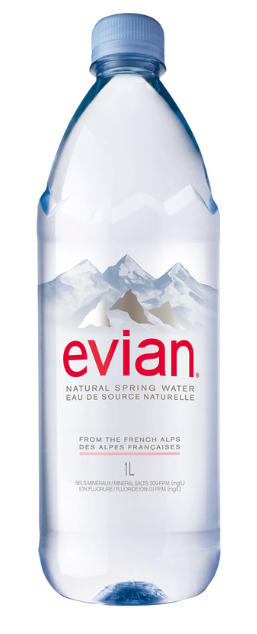 Evian - Water - 12/1L