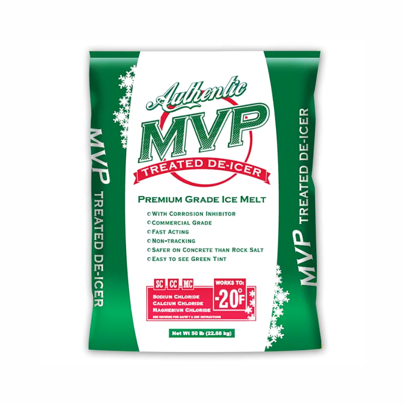 MVP - Premium Grade Ice Melt -20F Salt Bag - 1/55lb